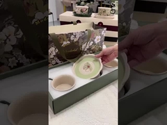 Antikes Keramikblumenmuster